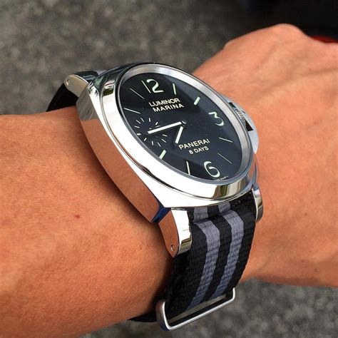 cool panerai straps|panerai nato straps.